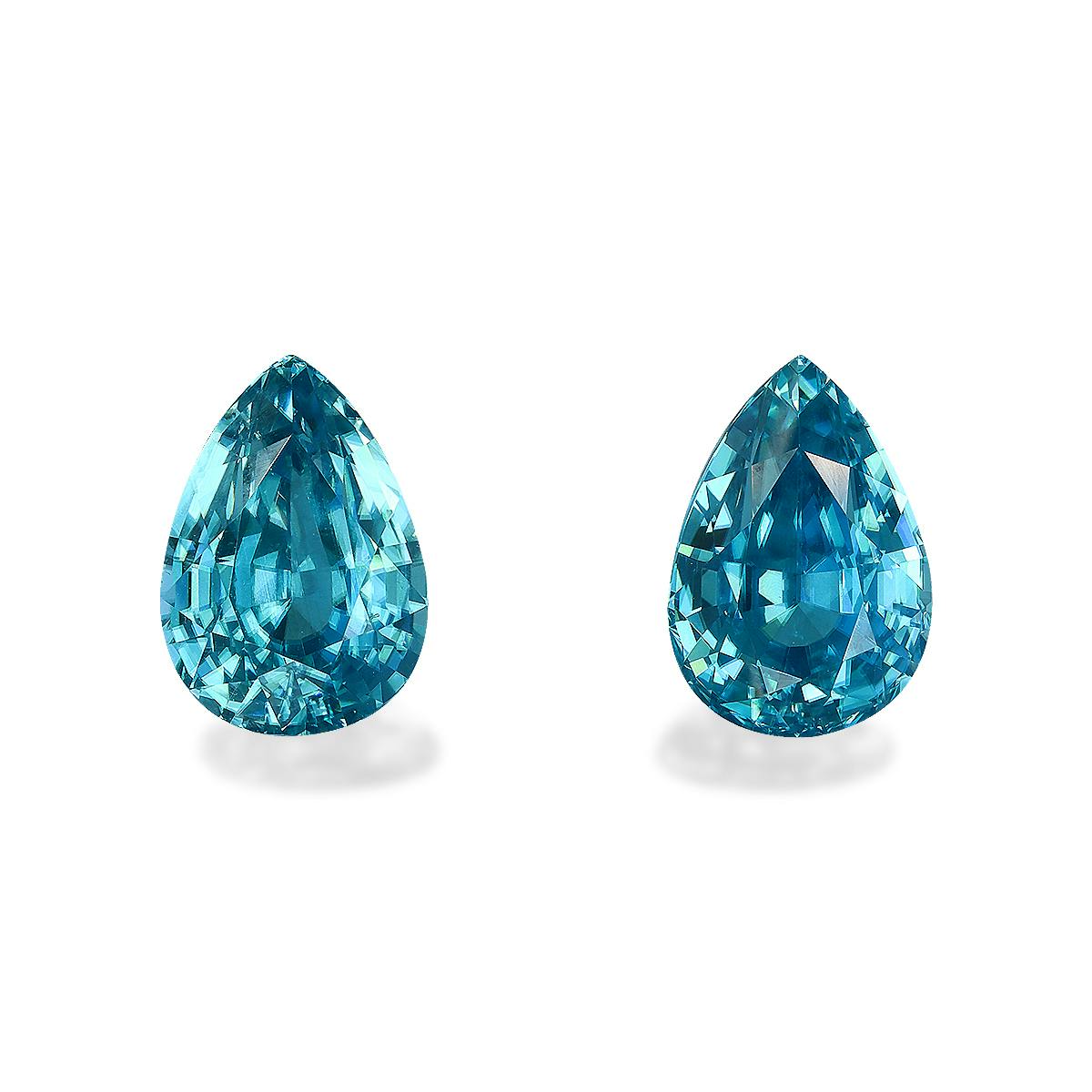 Blue Zircon 15.34 ct